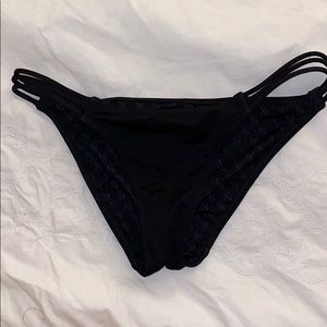 Victoria’s Secret black bikini bottom xs small